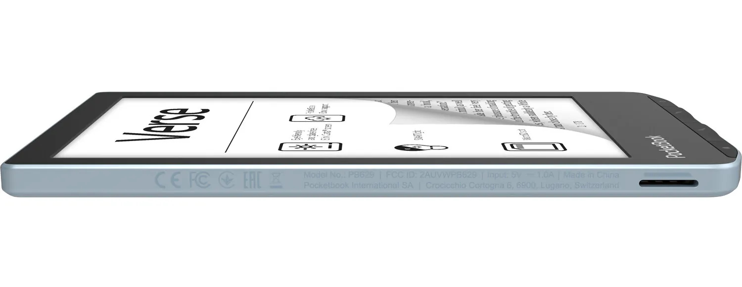 Електронна книжка PocketBook  Verse (PB629) Bright Blue. . 