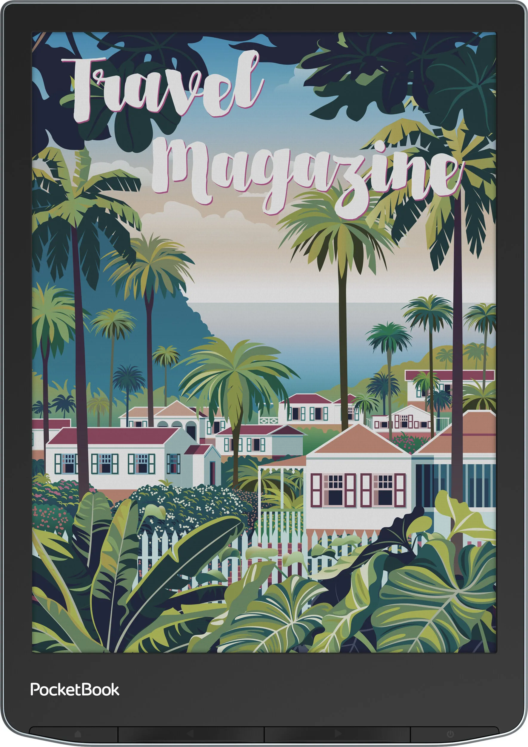 Електронна книжка PocketBook InkPad Color 3 (PB743K3), IPX8, Stormy Sea