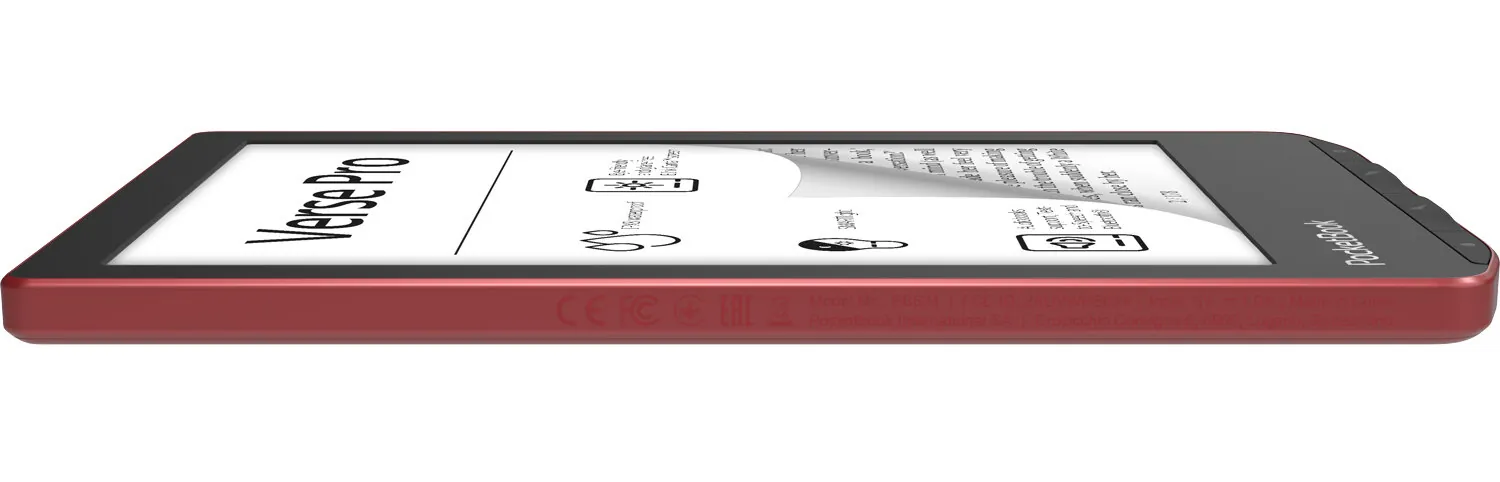 Електронна книжка PocketBook  Verse Pro (PB634) Passion Red. . 