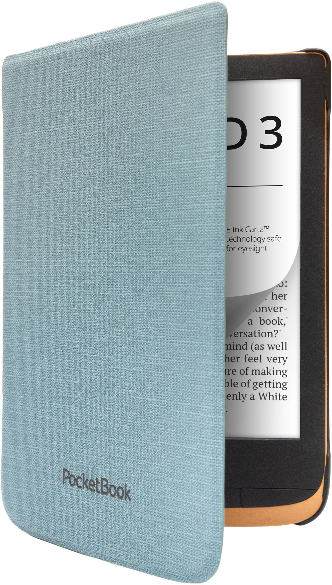 Обкладинка PocketBook 6", PB617/618/627/628/632, Shell cover, синьо-сіра. . 