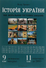 Історія України. 900 візуальних тестових завдань.. 9 клас